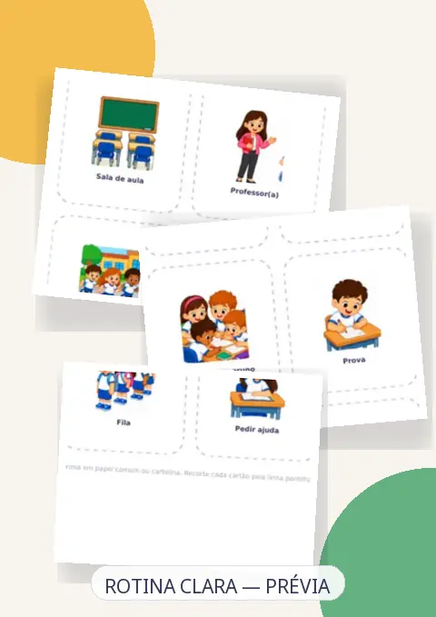 Material Escola — Cartões